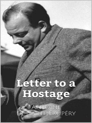 cover image of Letter to a Hostage